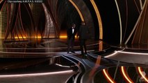 Watch the uncensored moment Will Smith smacks Chris Rock on stage at the Oscars, drops F-bomb