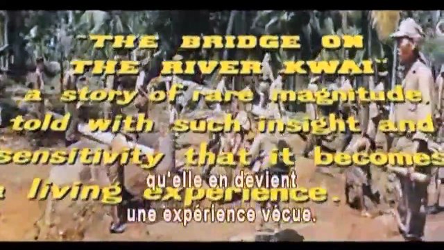 Le pont de la rivière Kwaï - VOST
