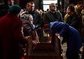 Son dakika haberleri | Lviv'de cephede ölen askerler için tören düzenlendi