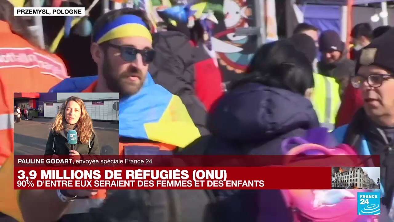 Accueil des réfugiés ukrainiens en Pologne : "La sécurité est renforcée un peu plus chaque jour"