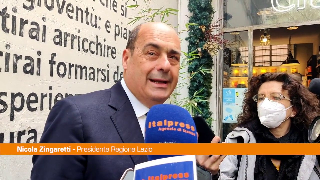 Zingaretti "15 milioni per il commercio di Roma e del Lazio"