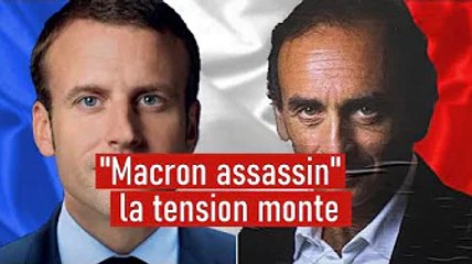 présidentielle 2022 : clash entre les candidats zemmour et macron