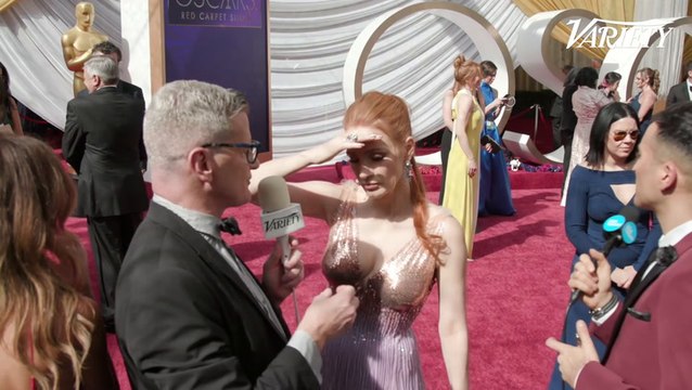 Oscars Red Carpet: Jessica Chastain Interview