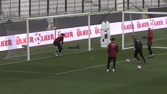 A Milli Futbol Takımı, İtalya maçı hazırlıklarını tamamladı