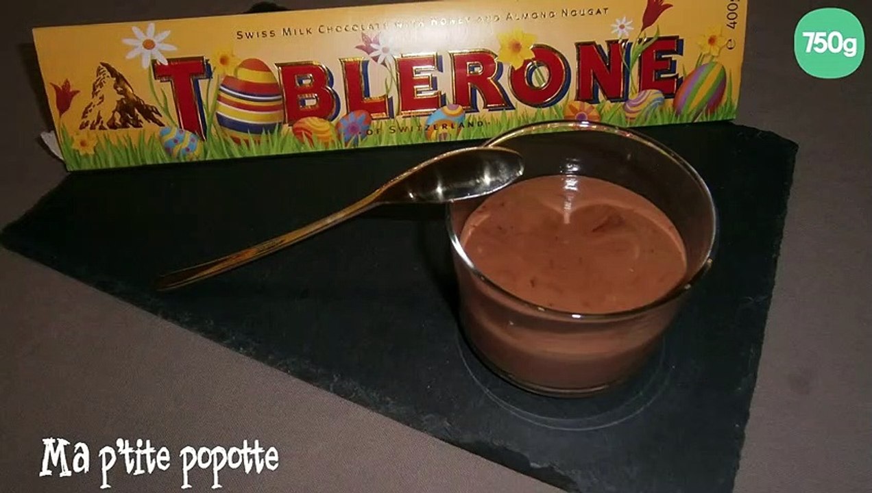 Mousse au toblerone
