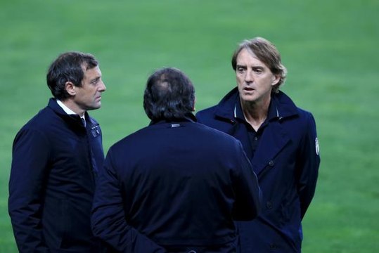 İtalya A Milli Futbol Takımı, MEDAŞ Konya Büyükşehir Stadı'nda incelemelerde bulundu