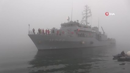 Mayın arama gemisi İğneada'da