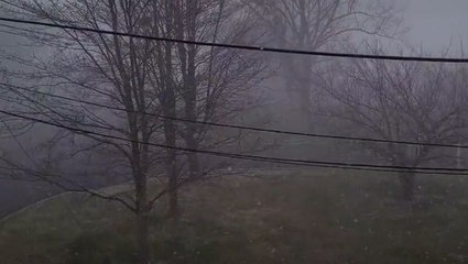 Snow squalls are impacting the Northeast today