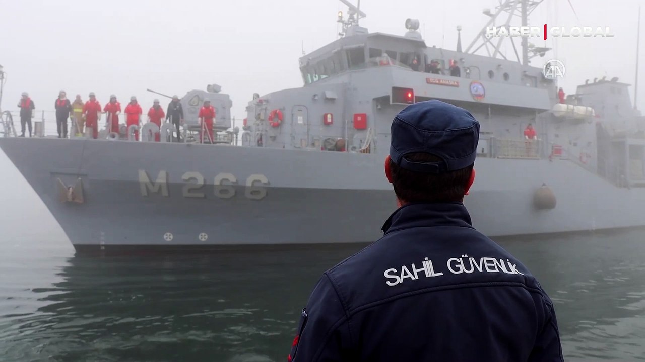 Mayın tarama gemisi "TCG Amasra" İğneada açıklarında faaliyetlerine devam edecek
