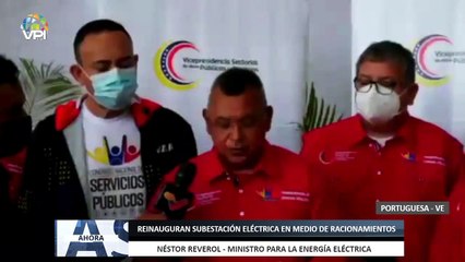 Reinauguran subestación eléctrica en #Portuguesa en medio de racionamientos - #28Mar – Ahora
