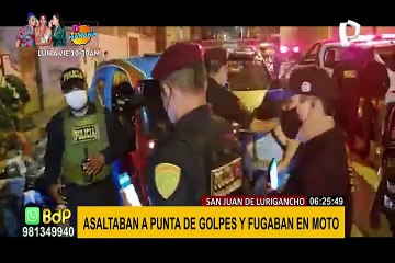 Download Video: SJL: capturan banda de extranjeros que asaltaba y golpeaba con gran violencia a sus víctimas