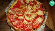 Tarte tomates-fromage vite fait, bien fait !