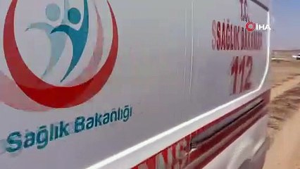 Kayıp genç Kızılırmak'ta suyun debisinin düşürüldüğü alanda aranıyor