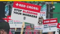 Trabajadores de la Cruz Roja amenazan con huelga