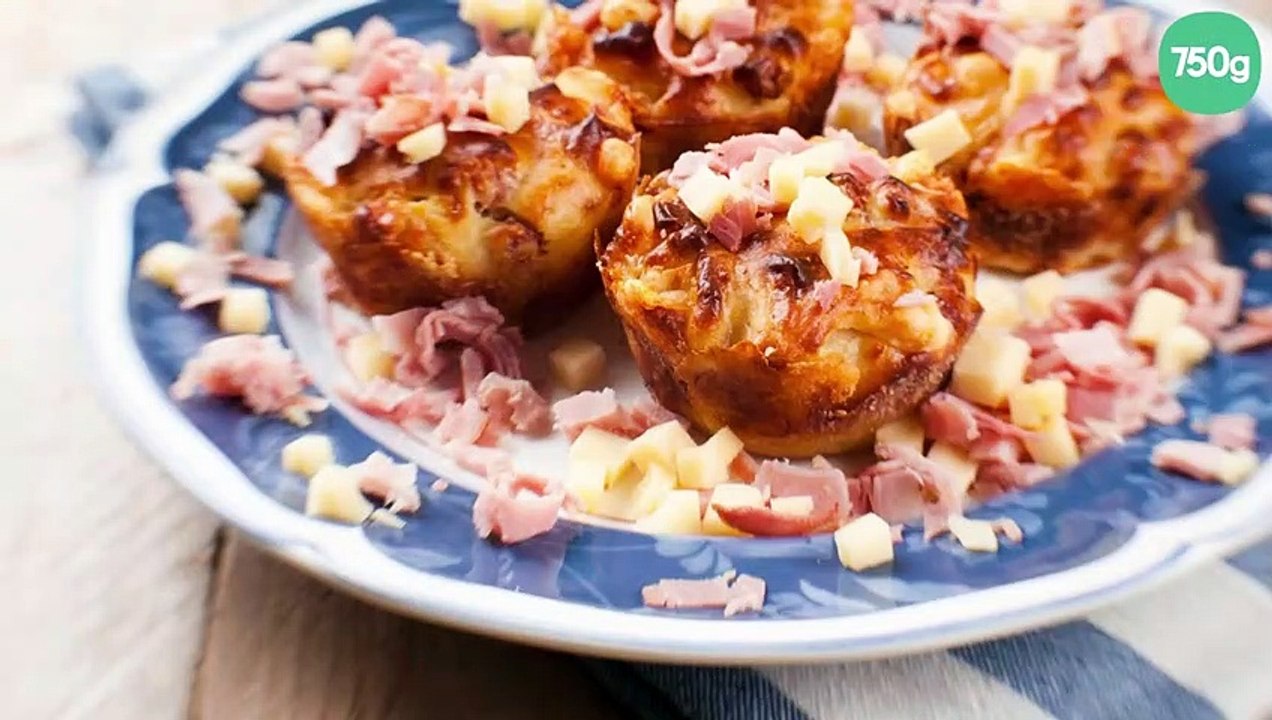 Muffins jambon et  fromage à raclette RichesMonts