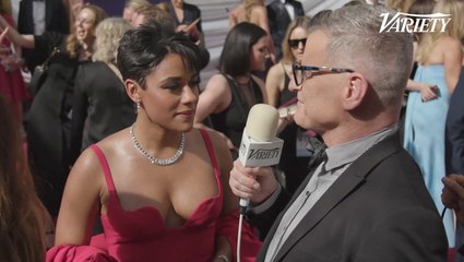 Ariana Debose on the Red Carpet at the Academy Awards 2022