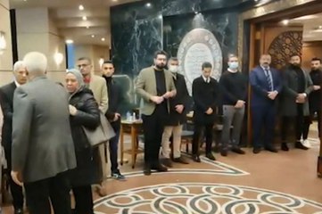 أشرف ذكي ورشوان توفيق أبرز حضور عزاء الفنان أحمد حلاوة بمسجد الشرطة