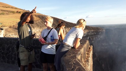 Familias disfrutan de un espectacular encuentro con la naturaleza