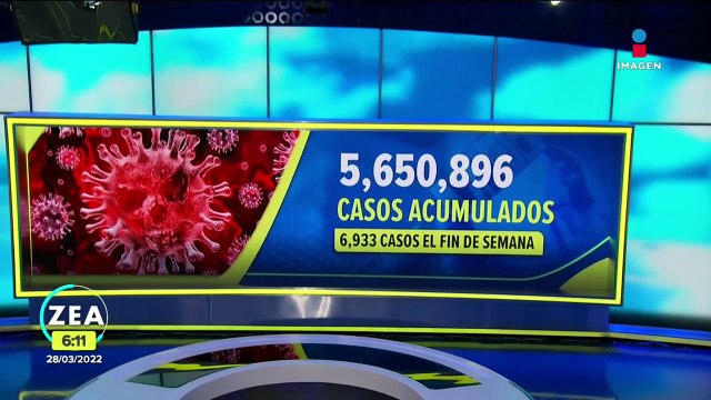 Covid-19 en México: reporte de contagios y decesos