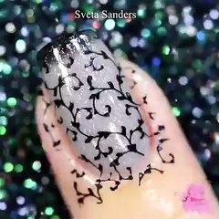 Double stamping nail art
