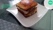 Croque burger gourmand