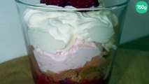 Framboise, mascarpone at chantilly