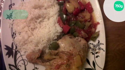 Poulet basquaise rapide