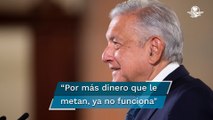 A opositores ya no les funciona pagar a famosos para comprar voluntades: AMLO