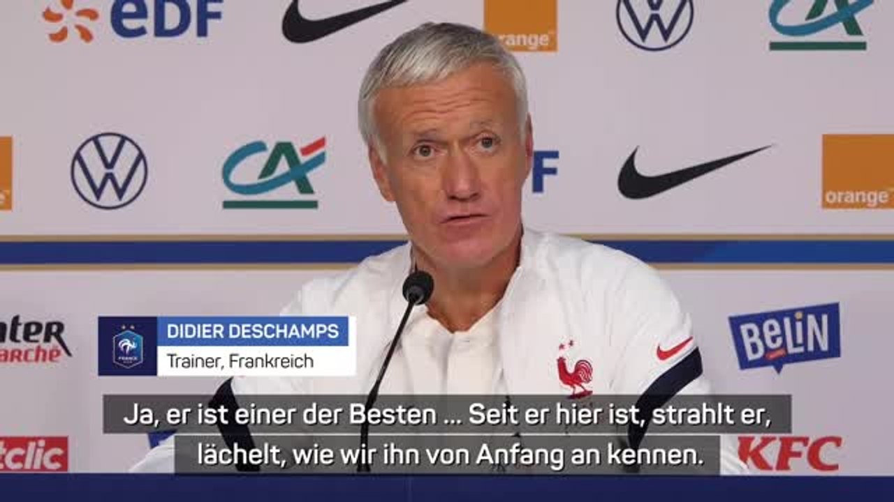 Deschamps zu Mbappe: 'Einer der besten'