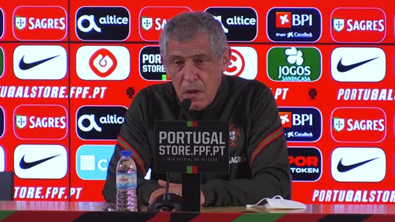 Portugal - Santos : "Nous avons le soutien inconditionnel des 11 millions de Portugais"