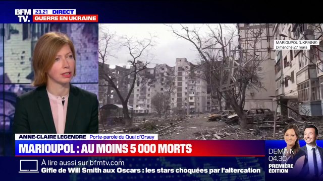 Évacuation des rescapés de Marioupol: Emmanuel Macron s'entretiendra demain avec Vladimir Poutine , annonce le Quai d'Orsay
