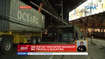 1 patay matapos mahagip ng truck sa Antipolo City; 4 sugatan | UB