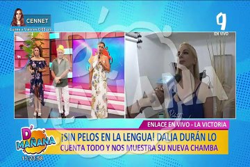 Le 'llueven' los empleos: Dalia Durán muestra a D Mañana su nuevo trabajo