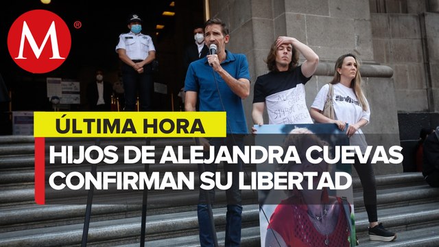 Hijos de Alejandra Cuevas se dirigen al Penal de Santa Martha Acatitla