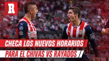 Chivas anunció cambio de horario del partido ante Rayados de la J12