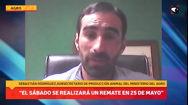 “El sábado se realizará un remate en 25 de mayo”