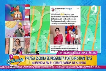 Picantitas del Espectáculo: Christian Domínguez en nueva controversia por cumpleaños de su hijo
