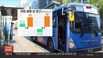 [날씨] 아침 쌀쌀·낮 포근…전국 맑고 공기 깨끗