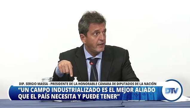 Massa: Un agro industrializado es el mejor aliado que Argentina puede tener para los próximos años
