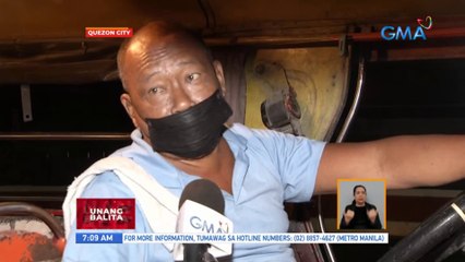 Ilang tsuper ng jeep, humabol magpagas kagabi bago ang taas-singil ngayong araw | UB