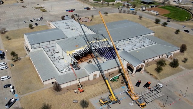Cleanup continues from devastating tornado as a new severe weather threat looms