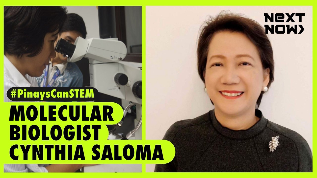 #PinaysCanSTEM: Molecular biologist Cynthia Saloma | NEXT NOW