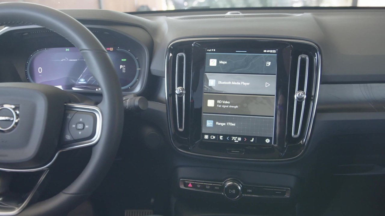 Der Volvo C40 Recharge - die Ausstattung