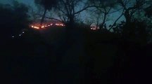 सरिस्का के जंगल में लगी आग हुई बेकाबू, 10 किलोमीटर के क्षेत्र में फैली, आग पर काबू पाने के लिए आएंगे वायुसेना के हैलीकॉप्टर