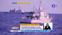 Giit ng China matapos ang close distance maneuvering ng China Coast Guard at PHL Coast Guard sa Panatag Shoal: bahagi ng soberanya ng China ang lugar | BT