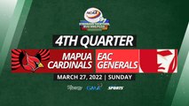 Mapua vs. EAC | Fourth Quarter | NCAA Season 97