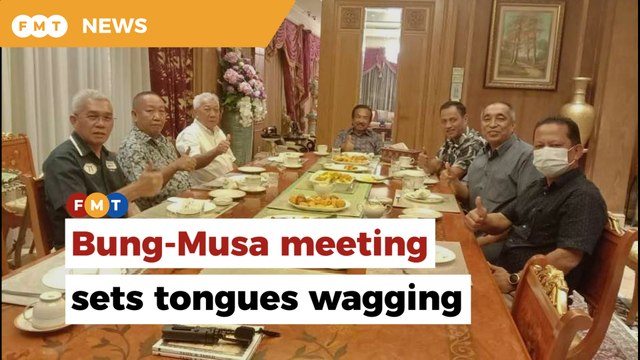 Speculation is rife that Musa Aman is making a comeback in Sabah after meeting with Bung Moktar