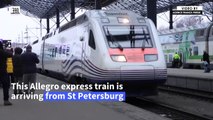 Last EU train out of Russia arrives in Helsinki