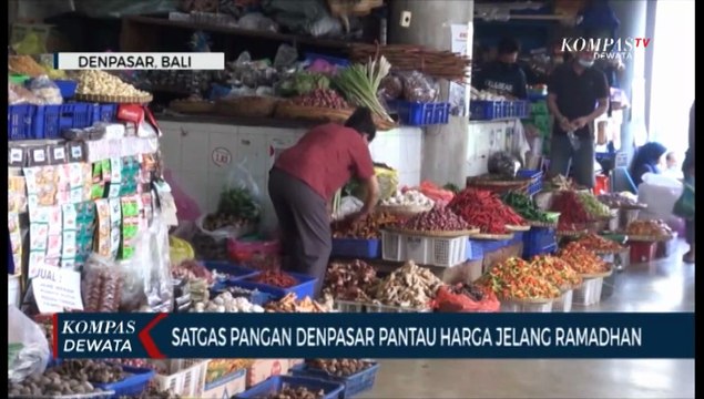 Satgas Pangan Denpasar Pantau Harga Jelang Ramadhan