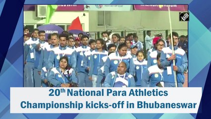20th National Para Athletics Championship kicks-off in Bhubaneswar